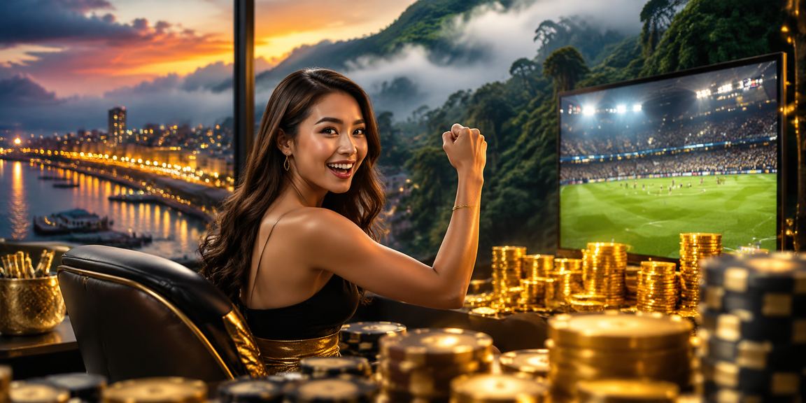Malaysia betting scene with a night view