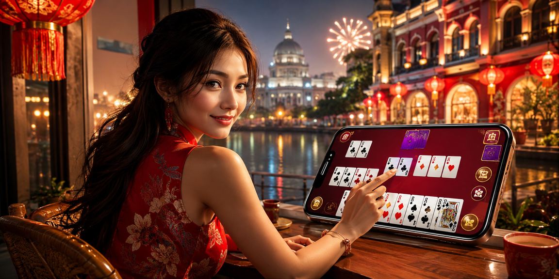 Paparan aplikasi 173 dengan permainan Rummy di Putrajaya